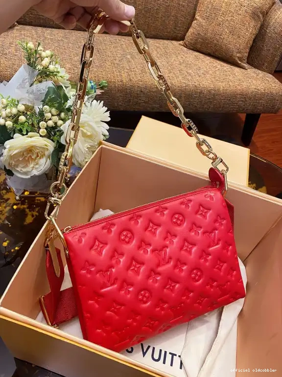 Official oldcobbler VUITTON COUSSIN PM LOUIS 0625